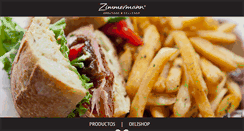 Desktop Screenshot of embutidoszimmermann.com