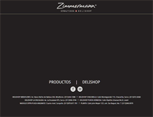 Tablet Screenshot of embutidoszimmermann.com